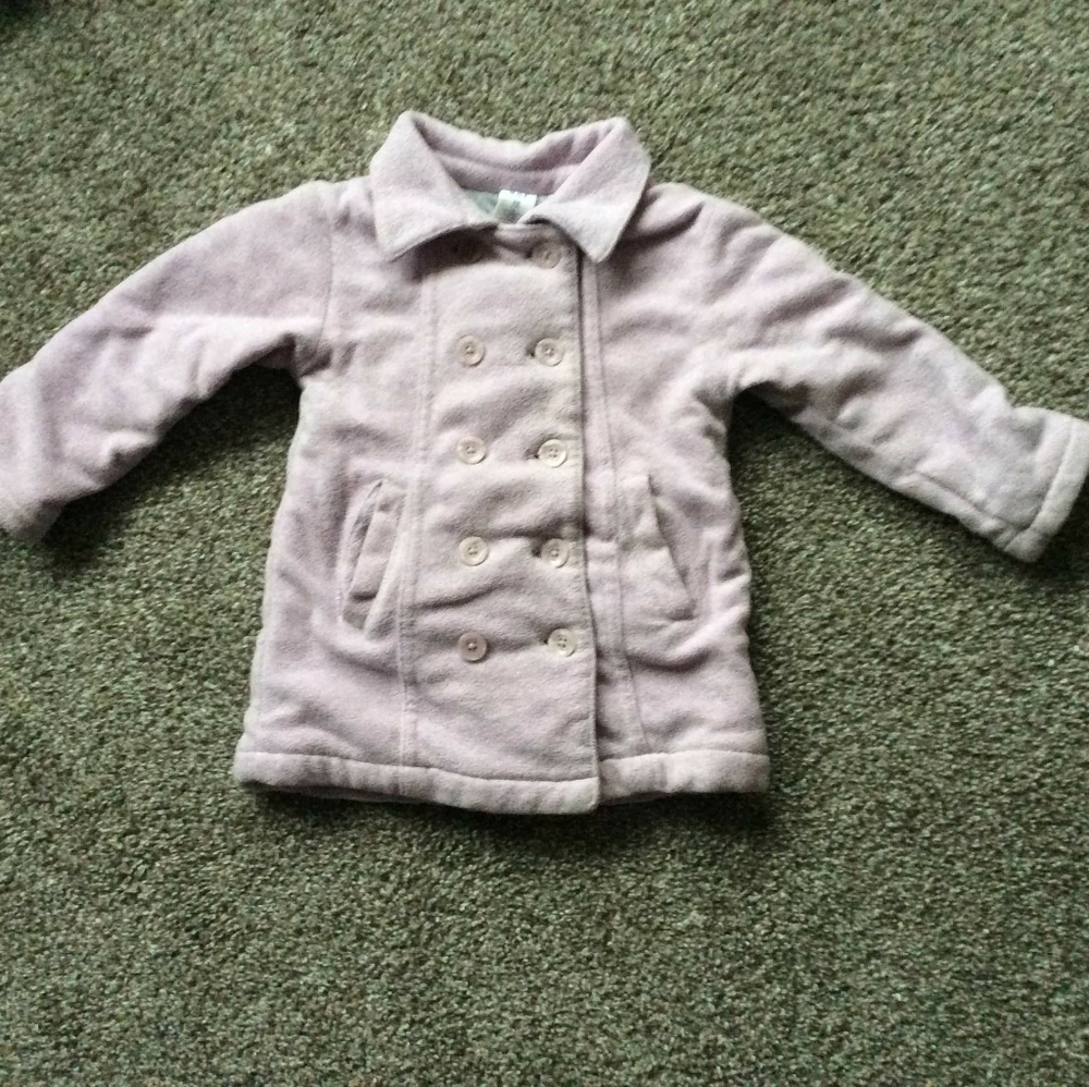 Lilac Gap Coat, Size 3 Toddler